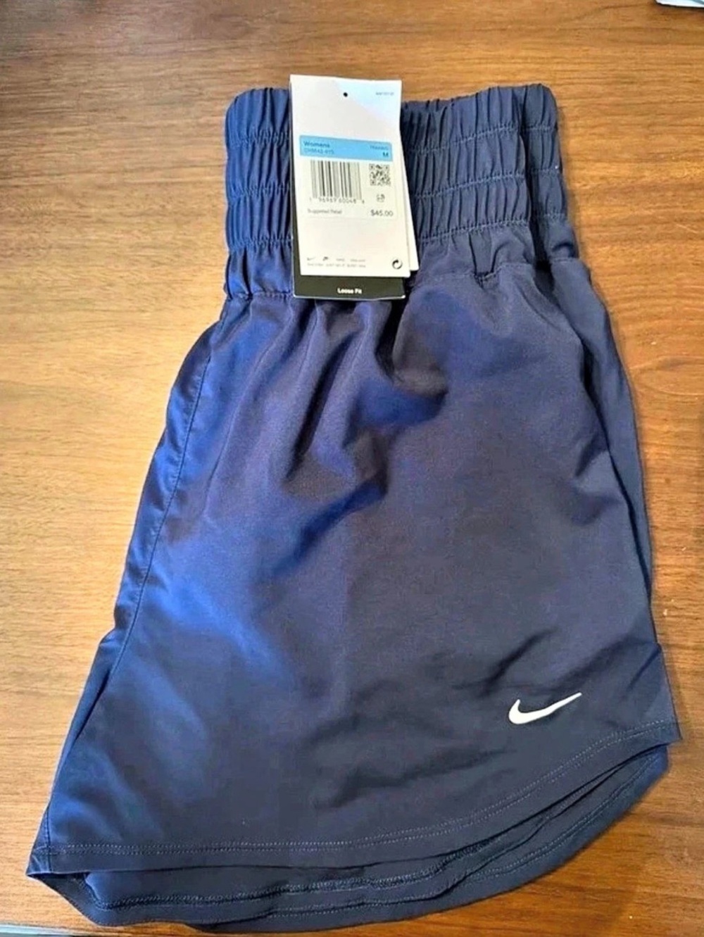 NWT Nike Women's One Dri-FIT Ultra High-Waisted 3" Brief-Lined Shorts